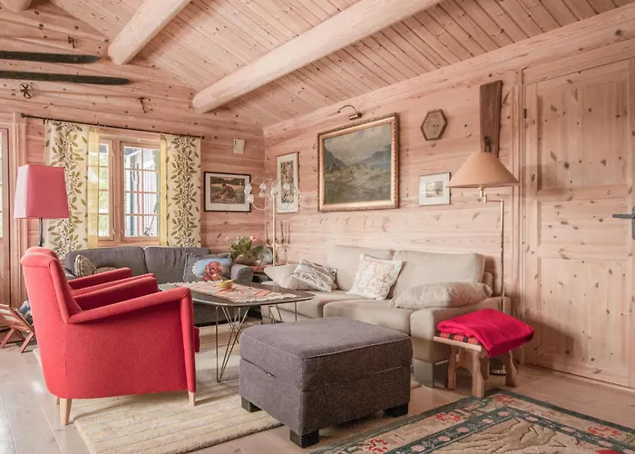 5 Bedroom Gorgeous In Engerdal 펜션 *